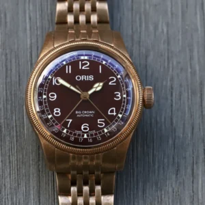 Oris Big Crown Pointer Date Bronze Bordeaux 40mm 01 754 7741 3168-07 8 20 01