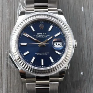 Rolex Datejust 41 DJ41 Blue Stick Oyster 126334 - Unworn