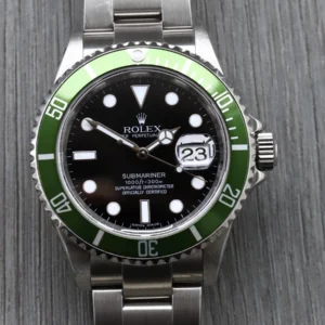 Rolex Submariner 16610LV Kermit ‘M’ Serial - 2008